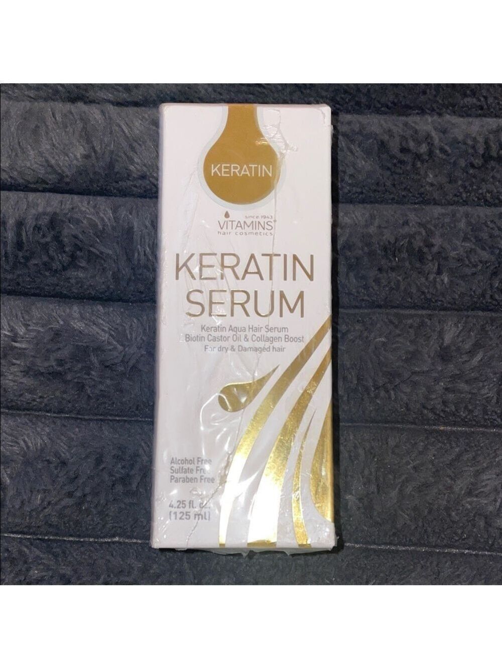 Vitamins Hair Cosmetics Keratin Protein Hair Serum